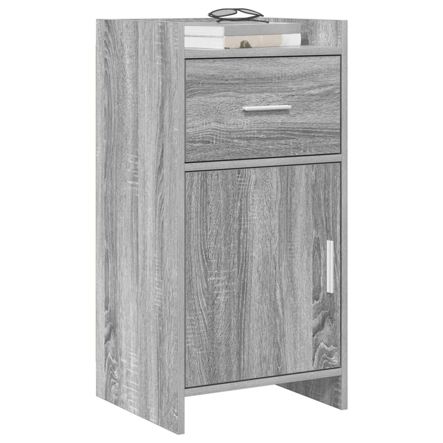 Dressoir Grijs Sonoma 40 x 36 x 80 cm Bewerkt hout