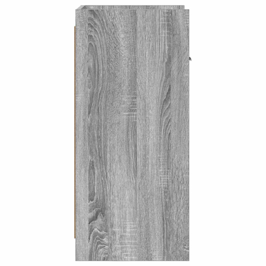 Dressoir Grijs Sonoma 40 x 36 x 80 cm Bewerkt hout