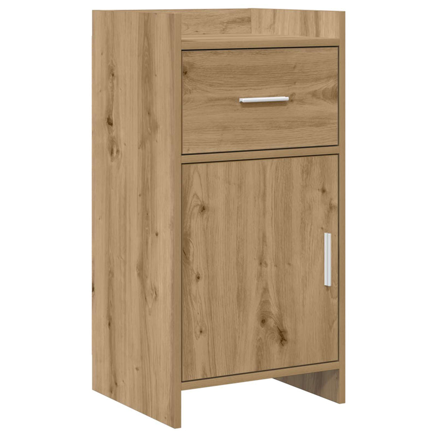 Dressoir Artisanaal eiken 40 x 36 x 80 cm Bewerkt hout