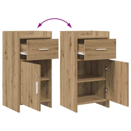 Dressoir Artisanaal eiken 40 x 36 x 80 cm Bewerkt hout