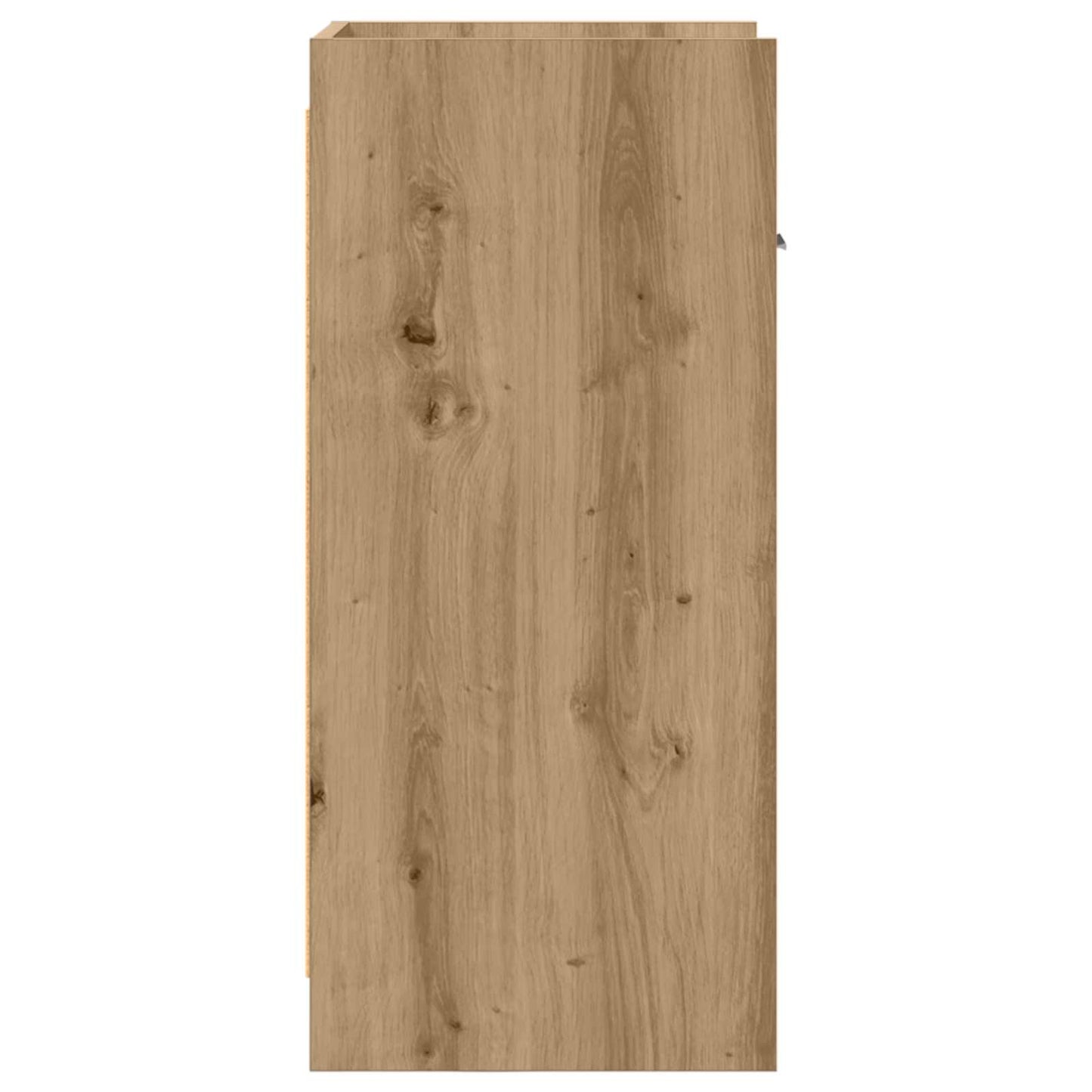 Dressoir Artisanaal eiken 40 x 36 x 80 cm Bewerkt hout