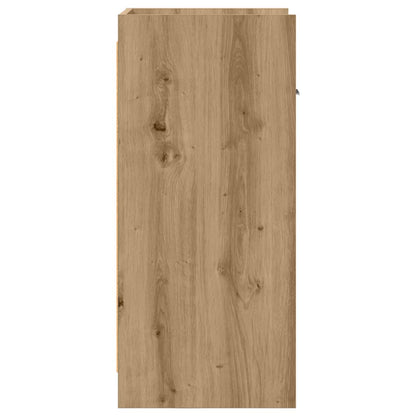 Dressoir Artisanaal eiken 40 x 36 x 80 cm Bewerkt hout