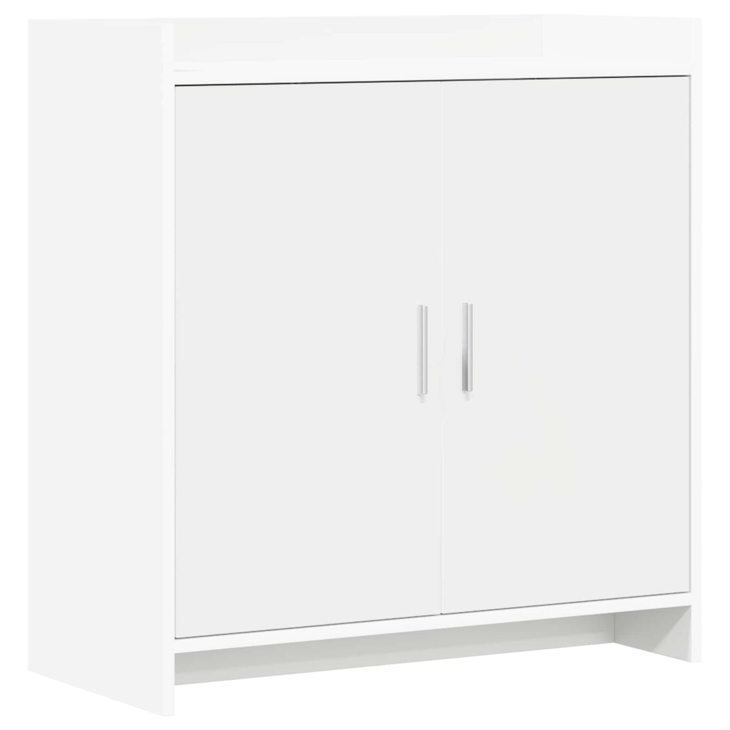 Dressoir Wit 72 x 36 x 80 cm Bewerkt hout