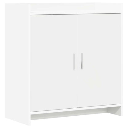Dressoir Wit 72 x 36 x 80 cm Bewerkt hout