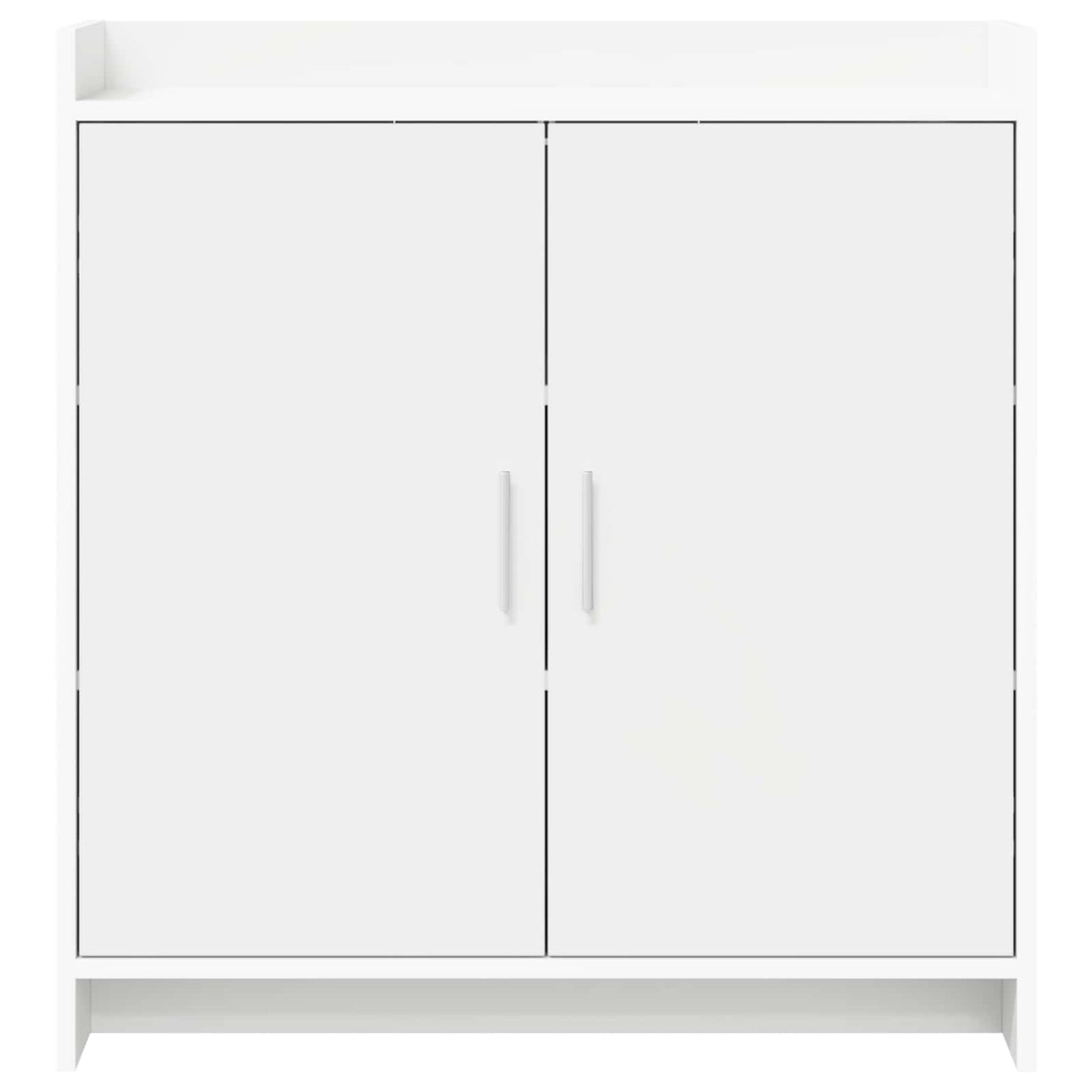 Dressoir Wit 72 x 36 x 80 cm Bewerkt hout