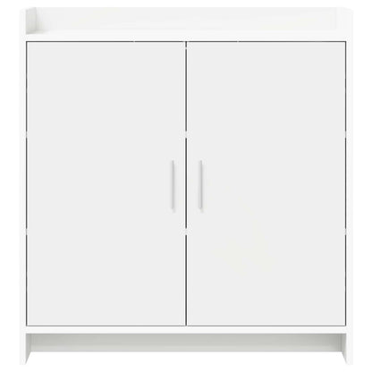 Dressoir Wit 72 x 36 x 80 cm Bewerkt hout