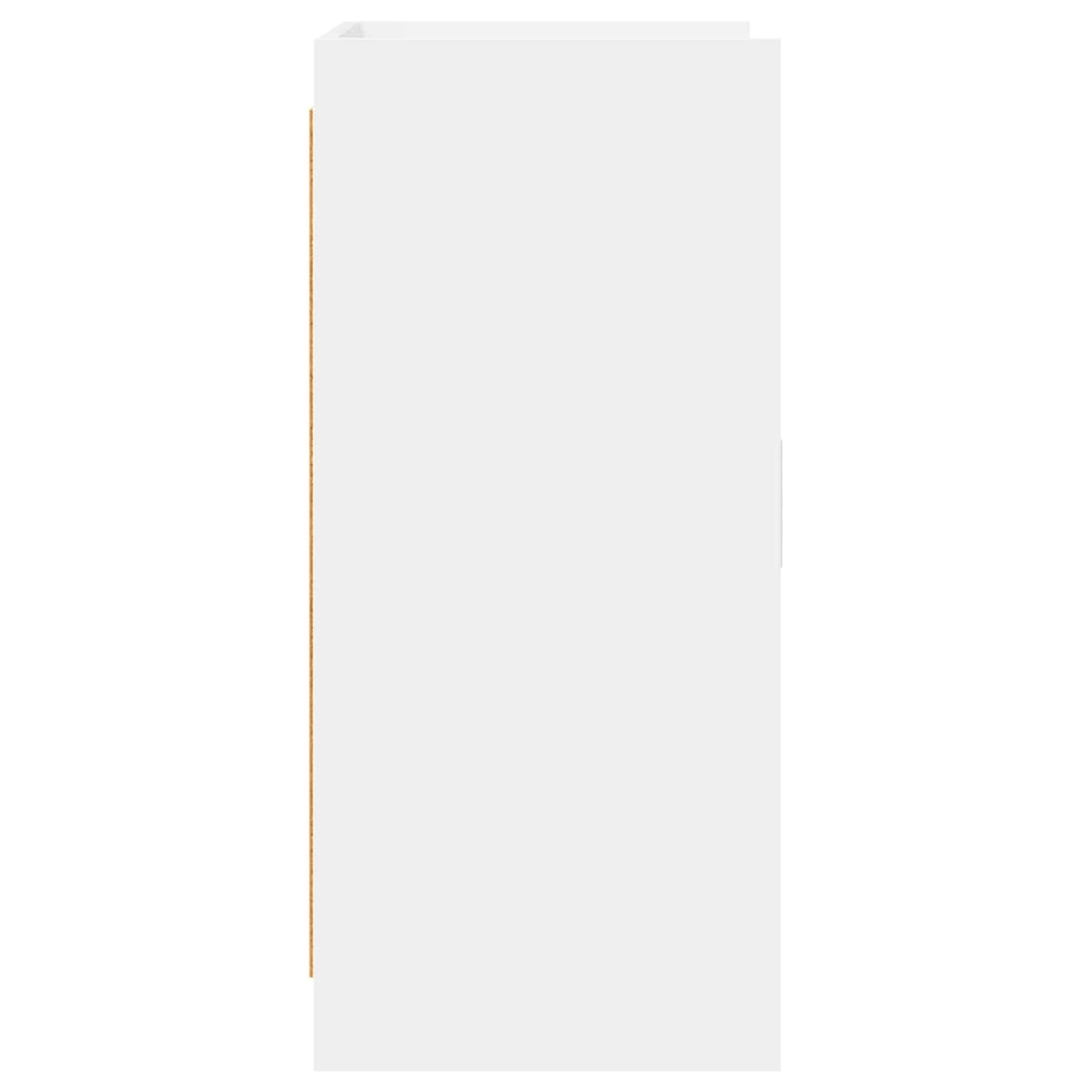 Dressoir Wit 72 x 36 x 80 cm Bewerkt hout