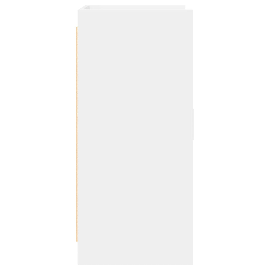 Dressoir Wit 72 x 36 x 80 cm Bewerkt hout