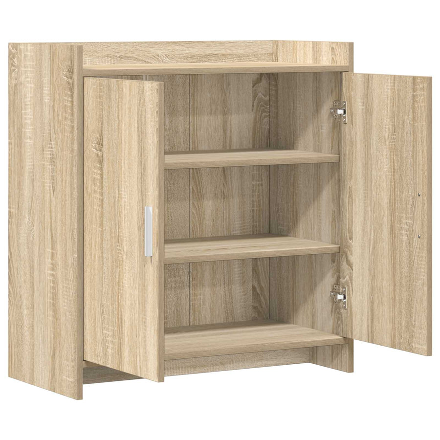 Dressoir Sonoma Eiken 72 x 36 x 80 cm Bewerkt hout