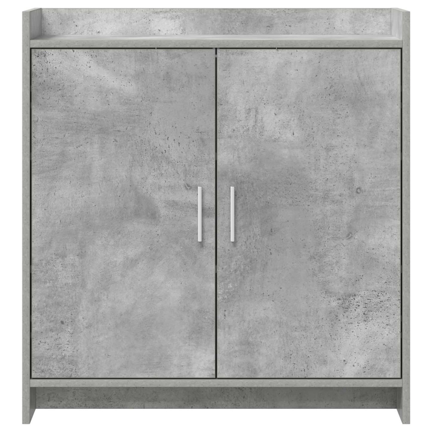 Dressoir Betongrijs 72 x 36 x 80 cm Bewerkt hout