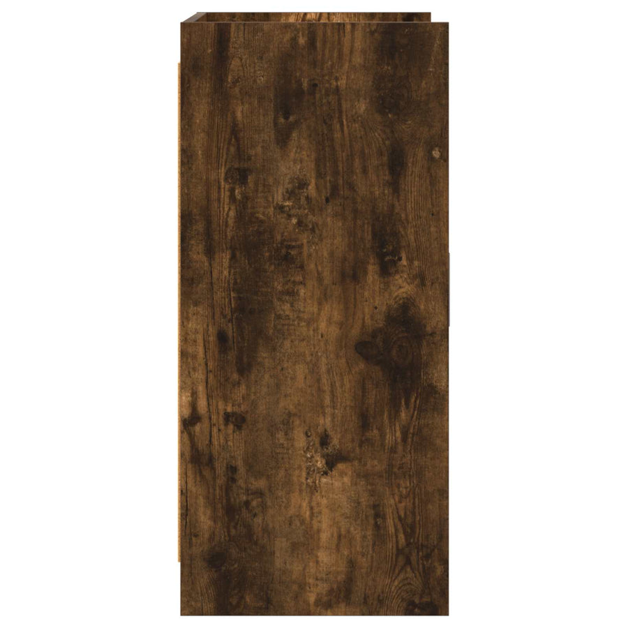 Dressoir Gerookt eiken 72 x 36 x 80 cm Bewerkt hout