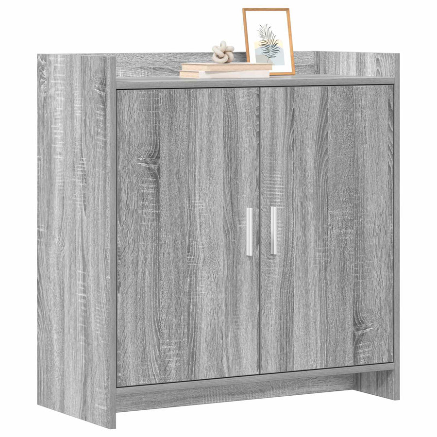 Dressoir Grijs Sonoma 72 x 36 x 80 cm Bewerkt hout