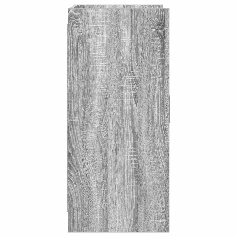 Dressoir Grijs Sonoma 72 x 36 x 80 cm Bewerkt hout