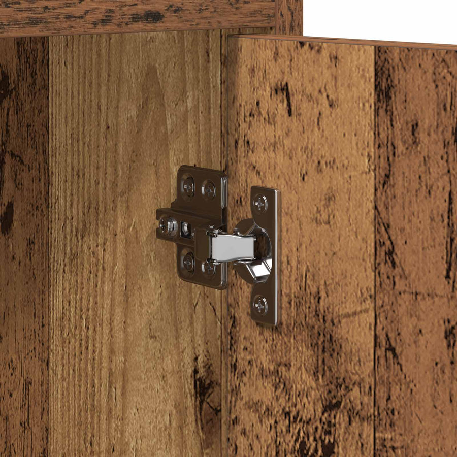 Dressoir Oud hout 72 x 36 x 80 cm Bewerkt hout