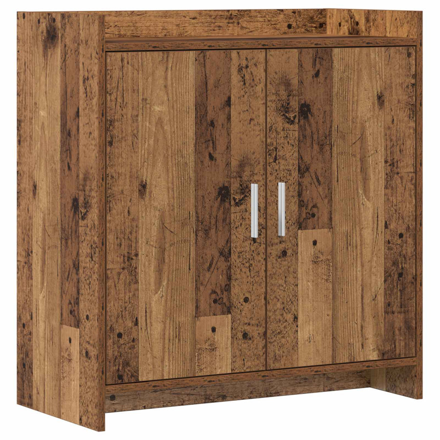 Dressoir Oud hout 72 x 36 x 80 cm Bewerkt hout