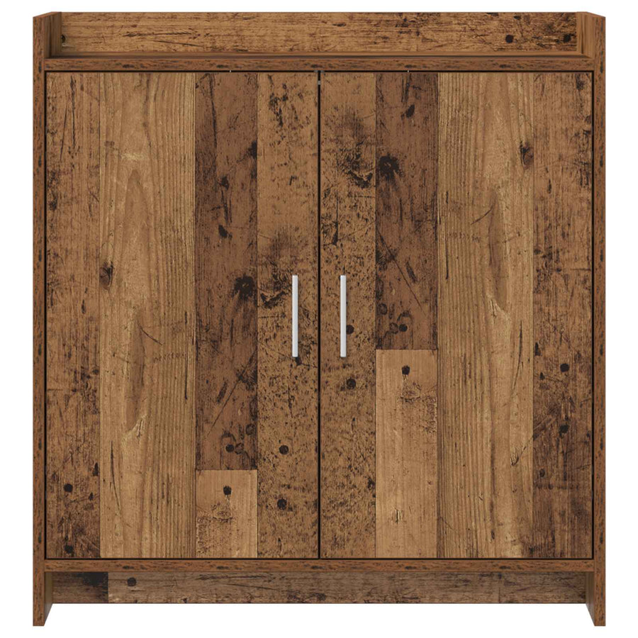 Dressoir Oud hout 72 x 36 x 80 cm Bewerkt hout
