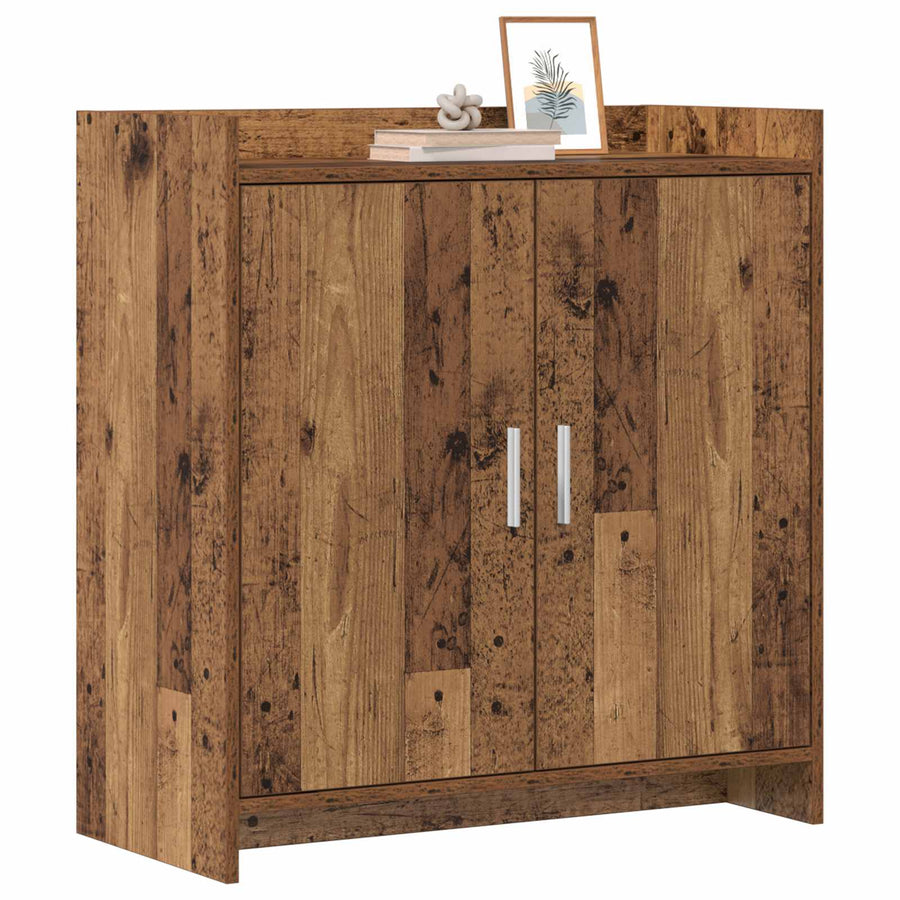 Dressoir Oud hout 72 x 36 x 80 cm Bewerkt hout