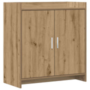 Dressoir 72x36x80 cm bewerkt hout artisanaal eiken