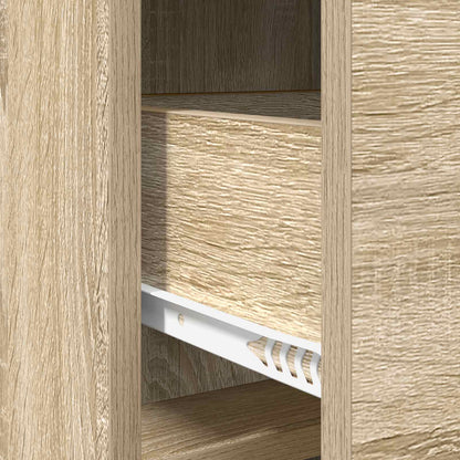 Dressoir Sonoma Eiken 75 x 33 x 80 cm Bewerkt hout
