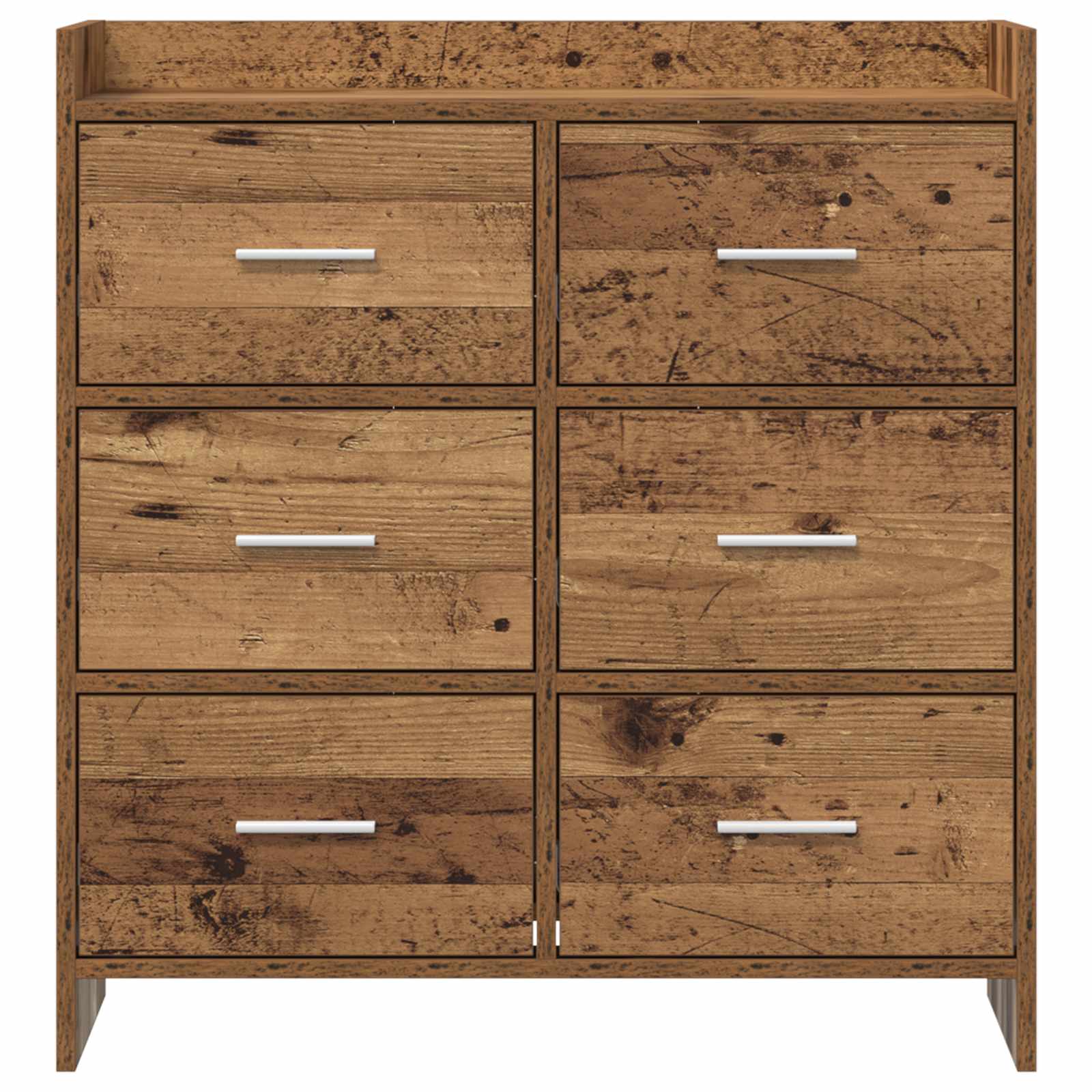 Dressoir Oud hout 75 x 33 x 80 cm Bewerkt hout