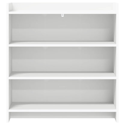 Dressoir Wit 75 x 36 x 80 cm Bewerkt hout
