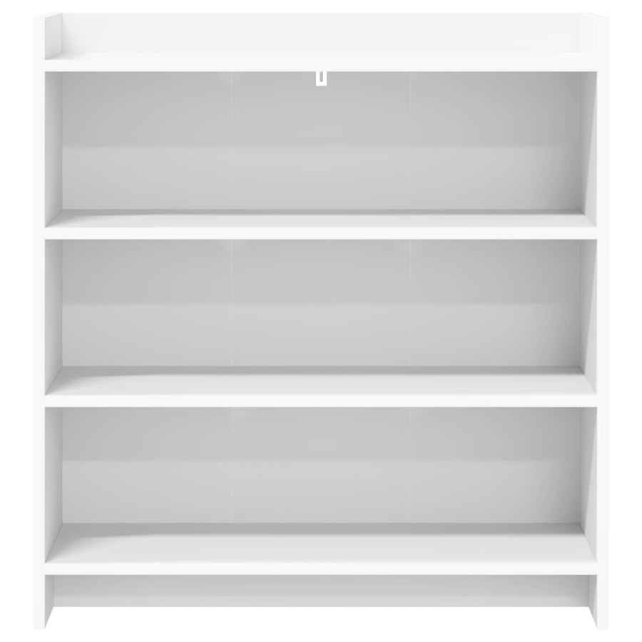 Dressoir Wit 75 x 36 x 80 cm Bewerkt hout
