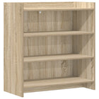 Dressoir 75x36x80 cm bewerkt hout Sonoma eiken