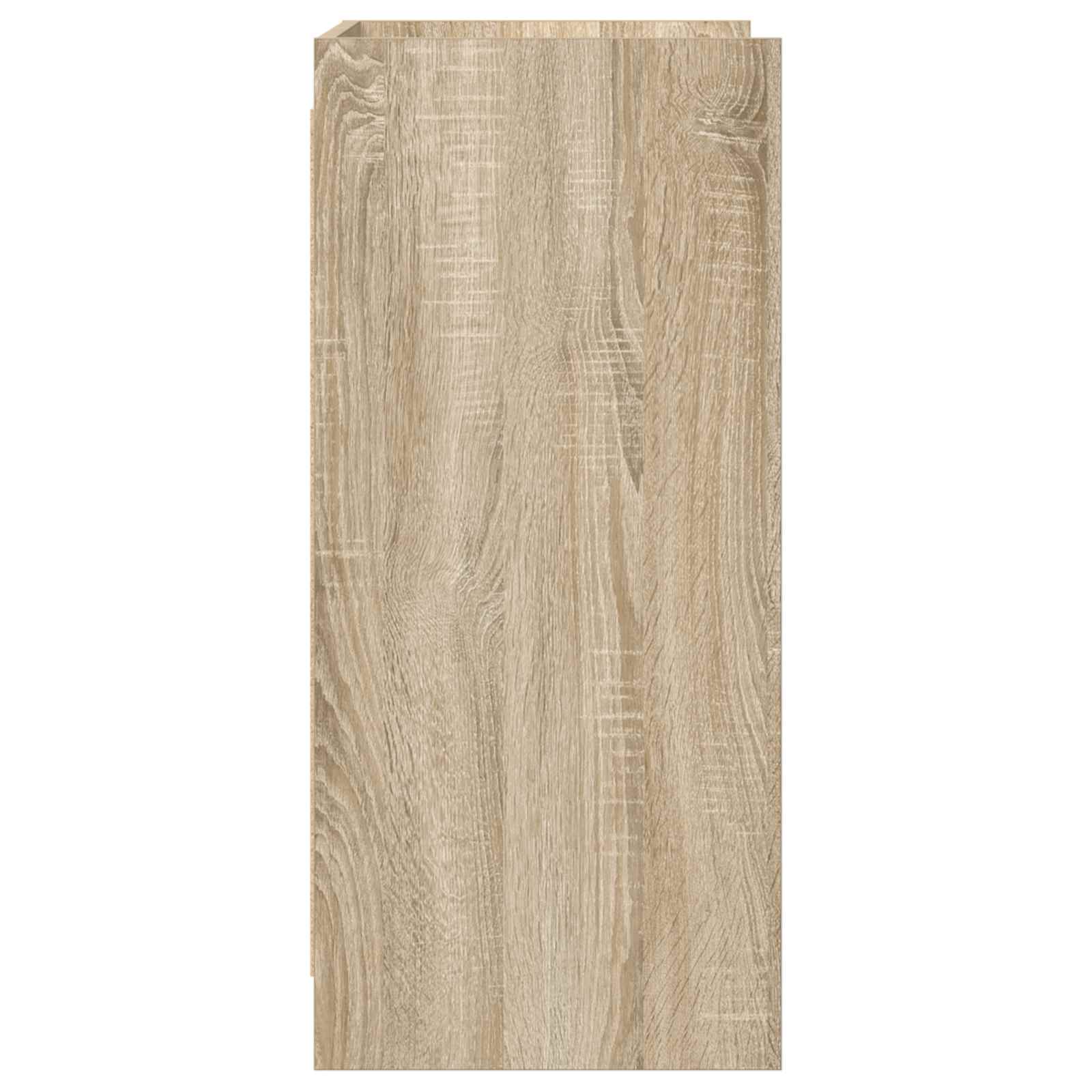 Dressoir Sonoma Eiken 75 x 36 x 80 cm Bewerkt hout