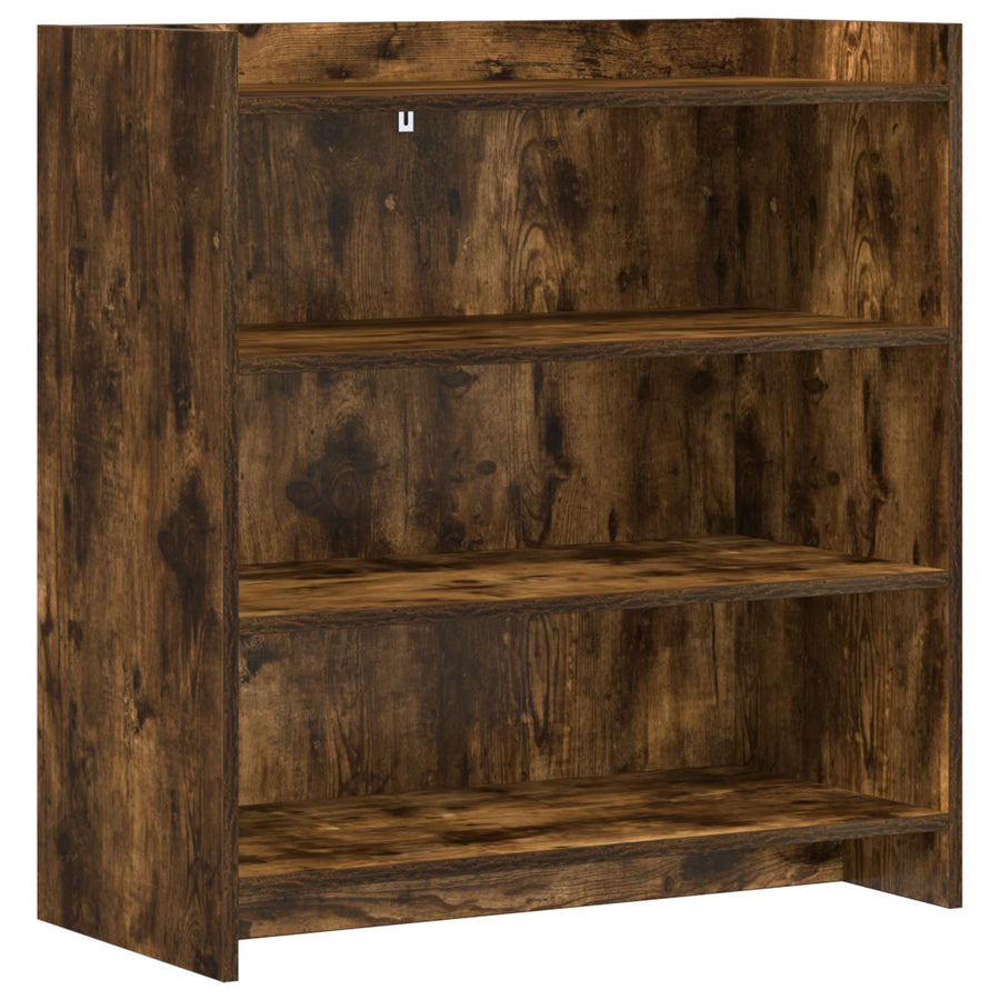 Dressoir Gerookt eiken 75 x 36 x 80 cm Bewerkt hout