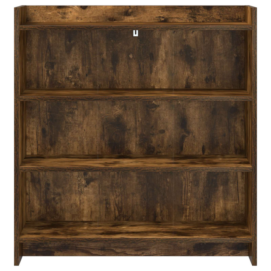 Dressoir Gerookt eiken 75 x 36 x 80 cm Bewerkt hout