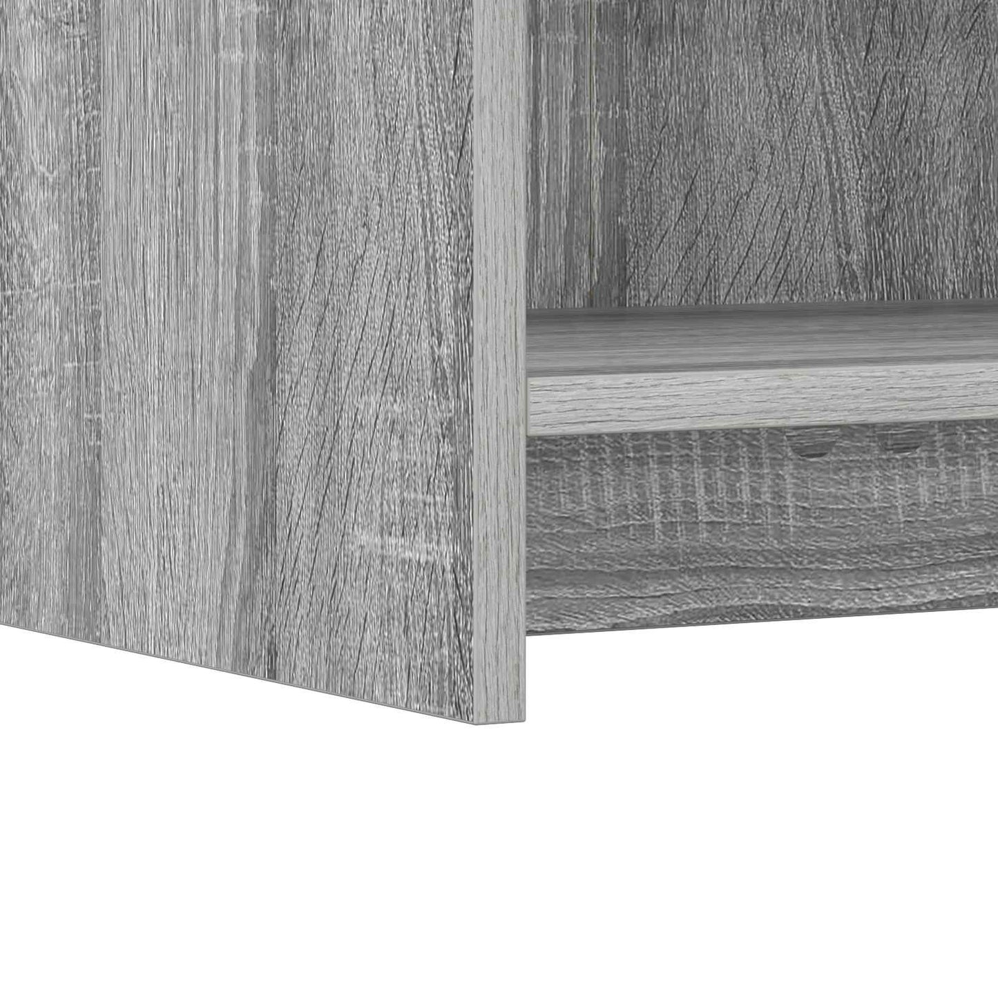 Dressoir Grijs Sonoma 75 x 36 x 80 cm Bewerkt hout