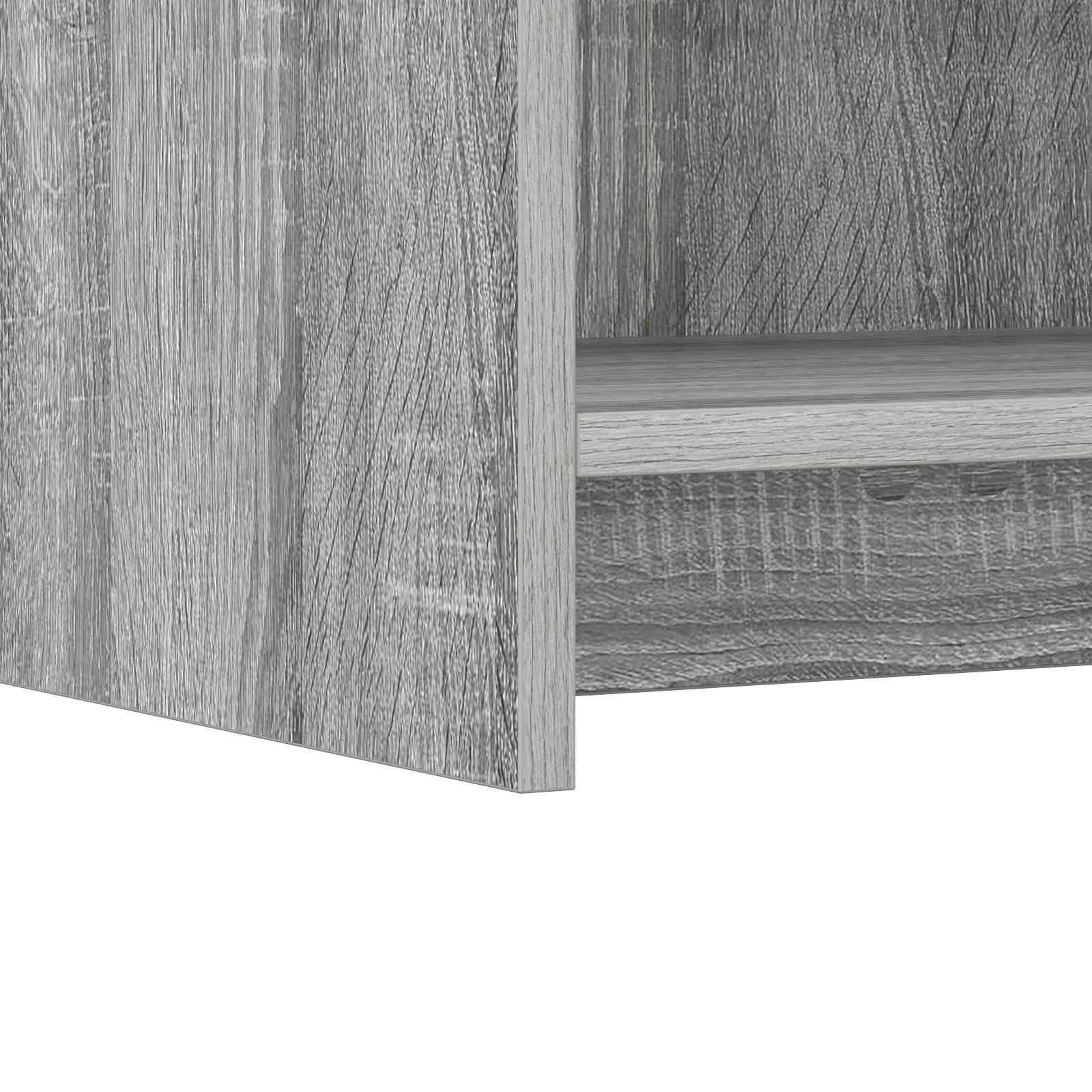 Dressoir Grijs Sonoma 75 x 36 x 80 cm Bewerkt hout