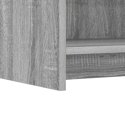 Dressoir Grijs Sonoma 75 x 36 x 80 cm Bewerkt hout