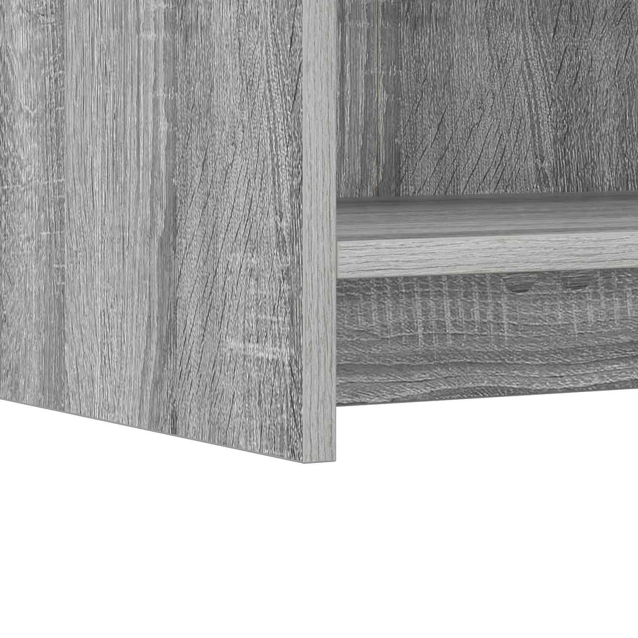 Dressoir Grijs Sonoma 75 x 36 x 80 cm Bewerkt hout