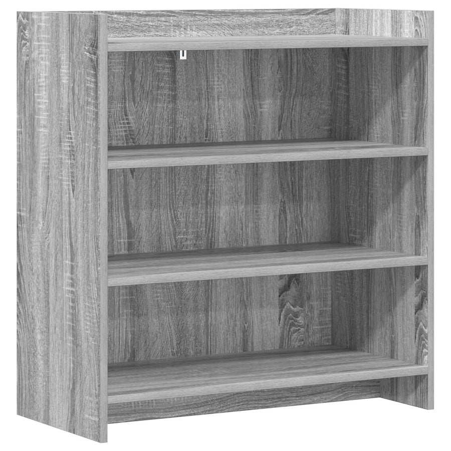 Dressoir Grijs Sonoma 75 x 36 x 80 cm Bewerkt hout