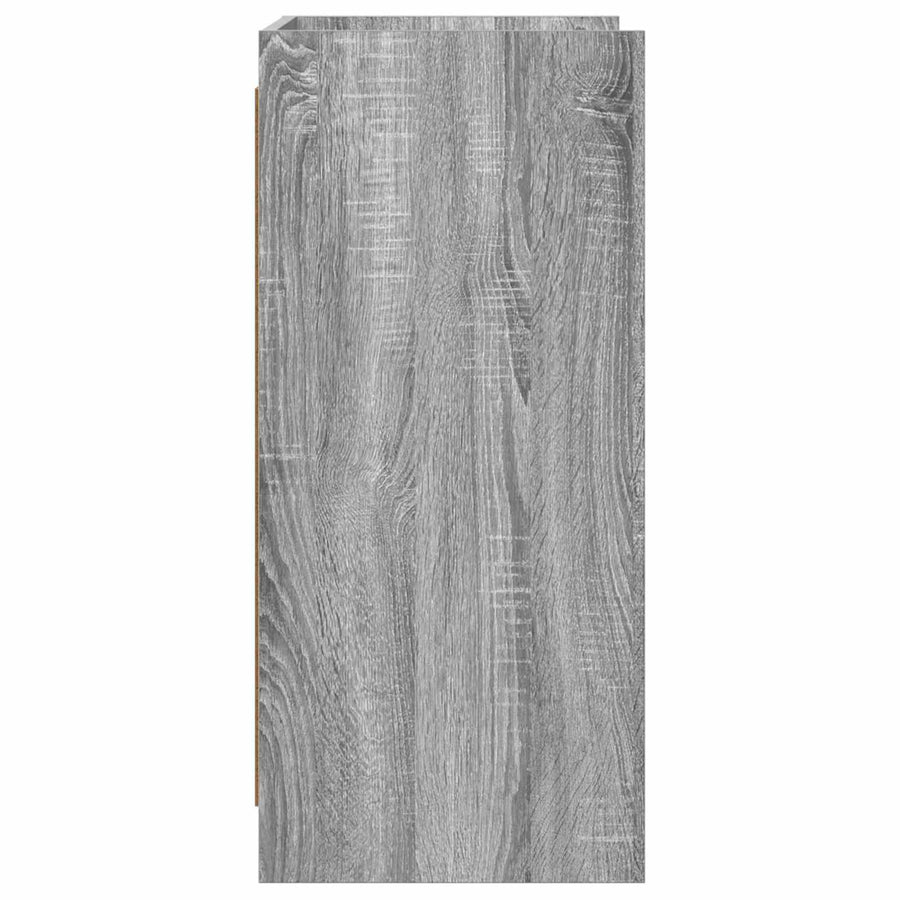 Dressoir Grijs Sonoma 75 x 36 x 80 cm Bewerkt hout