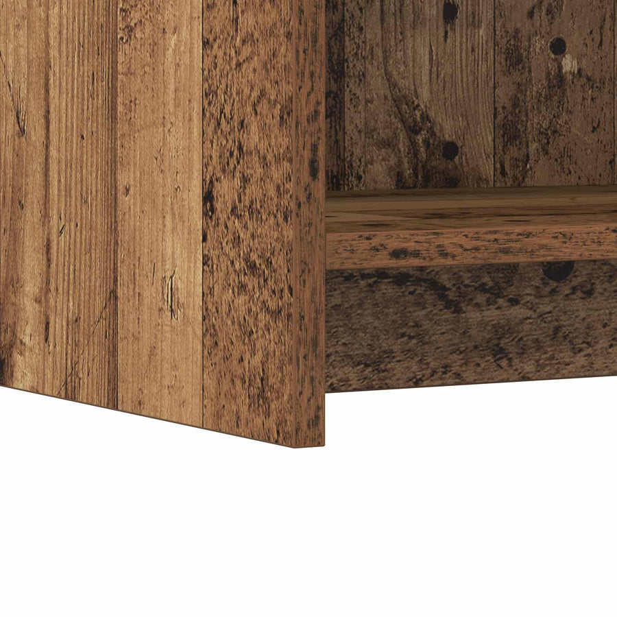 Dressoir Oud hout 75 x 36 x 80 cm Bewerkt hout