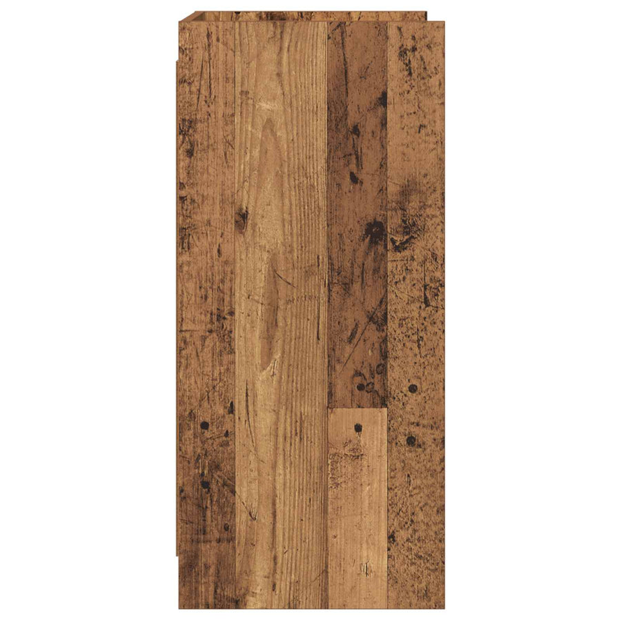 Dressoir Oud hout 75 x 36 x 80 cm Bewerkt hout