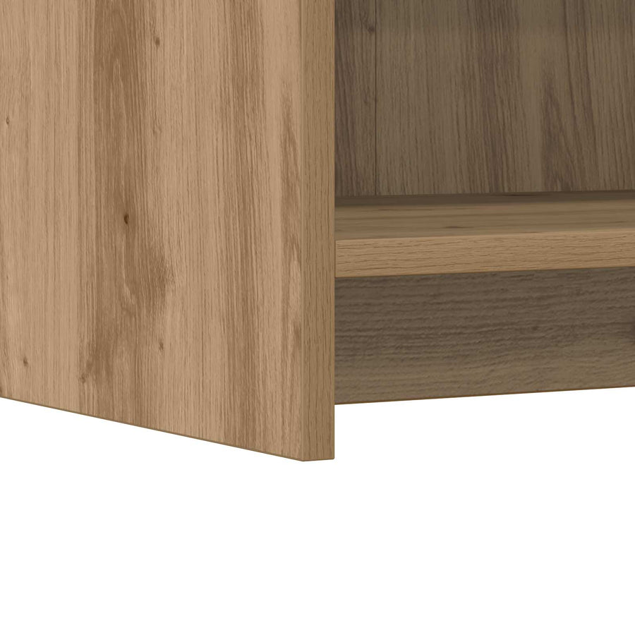Dressoir Artisanaal eiken 75 x 36 x 80 cm Bewerkt hout