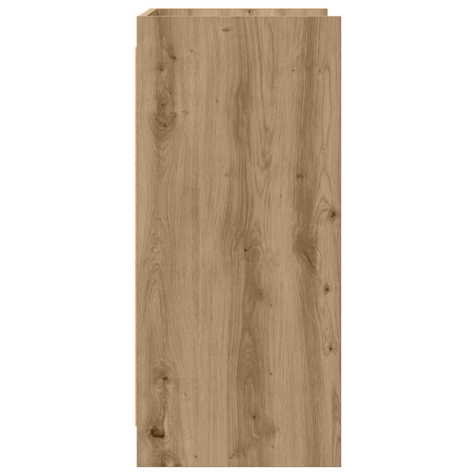 Dressoir Artisanaal eiken 75 x 36 x 80 cm Bewerkt hout