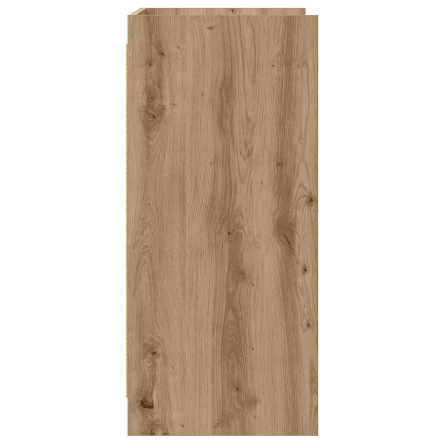 Dressoir Artisanaal eiken 75 x 36 x 80 cm Bewerkt hout