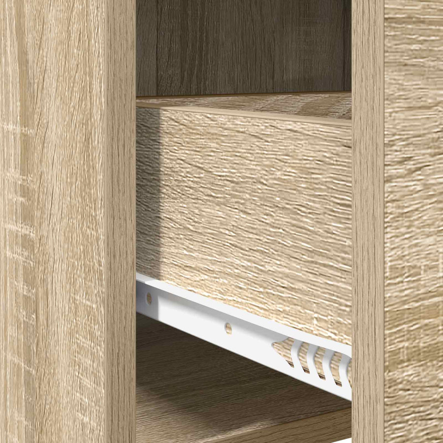 Dressoir Sonoma Eiken 75 x 36 x 80 cm Bewerkt hout