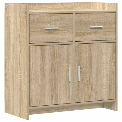 Dressoir Sonoma Eiken 75 x 36 x 80 cm Bewerkt hout