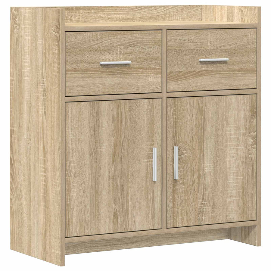 Dressoir Sonoma Eiken 75 x 36 x 80 cm Bewerkt hout