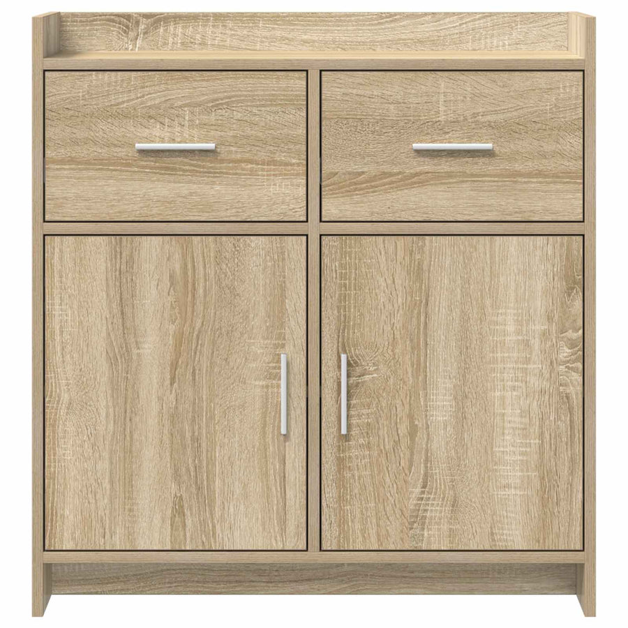 Dressoir Sonoma Eiken 75 x 36 x 80 cm Bewerkt hout