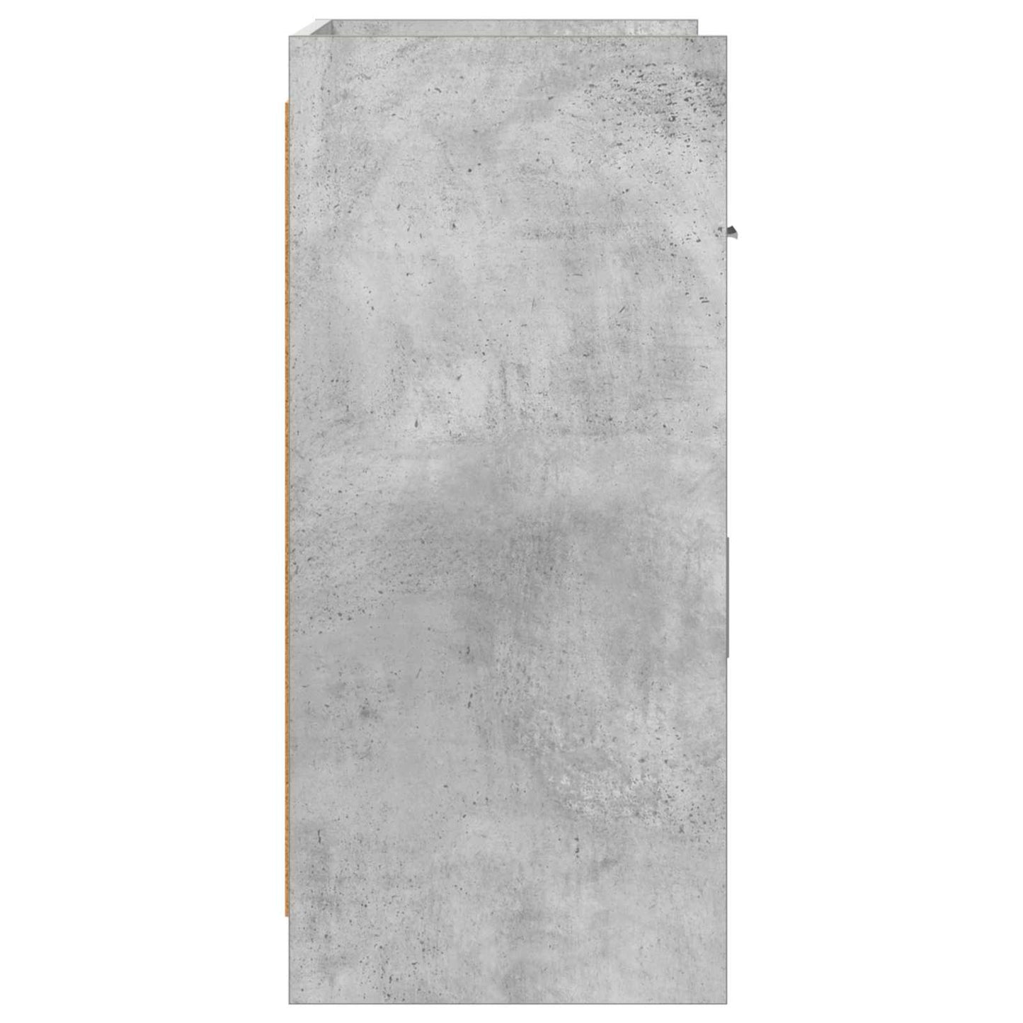 Dressoir Betongrijs 75 x 36 x 80 cm Bewerkt hout