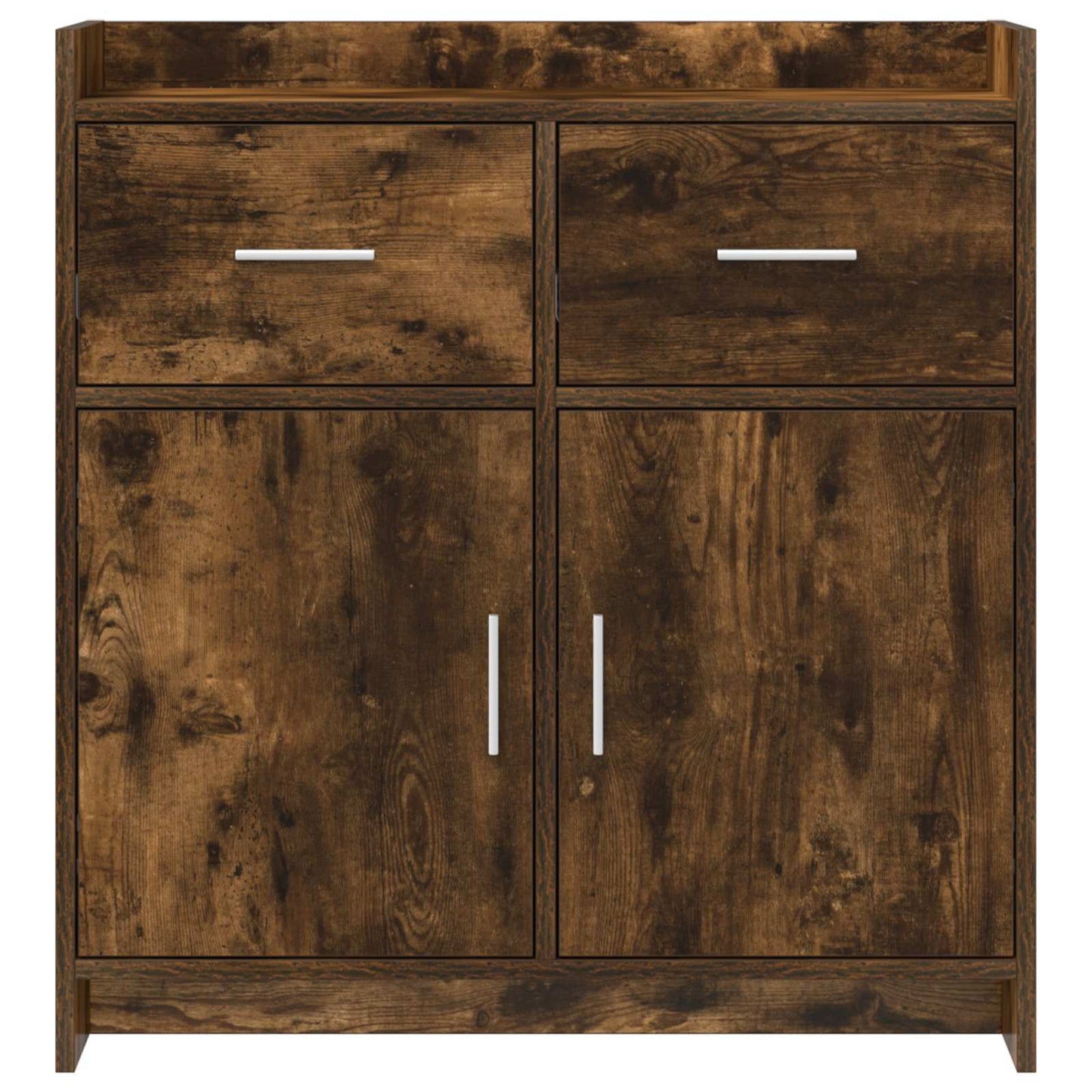 Dressoir Gerookt eiken 75 x 36 x 80 cm Bewerkt hout