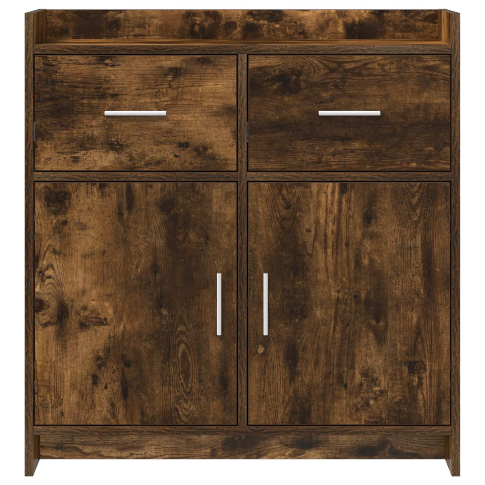 Dressoir Gerookt eiken 75 x 36 x 80 cm Bewerkt hout