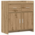 Dressoir Artisanaal eiken 75 x 36 x 80 cm Bewerkt hout