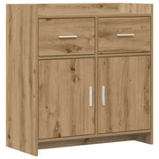 Dressoir 75x36x80 cm bewerkt hout